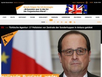 Bild zum Artikel: Hollande: Russland „weder Feind noch Bedrohung“