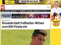 Bild zum Artikel: Ronaldo lädt Witwe von Stefano Borgonovo zum EM-Finale ein