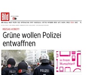 Bild zum Artikel: REIZGAS-VERBOT? - Grüne wollen Polizei entwaffnen