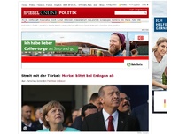 Bild zum Artikel: Streit mit der Türkei: Merkel blitzt bei Erdogan ab