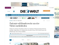 Bild zum Artikel: Streit mit Erdogan: Özdemir will Bundeswehr aus der Türkei zurückholen