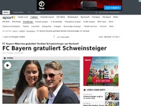 Bild zum Artikel: FC Bayern gratuliert Schweinsteiger zur Hochzeit