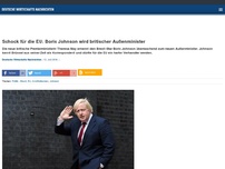 Bild zum Artikel: Schock für die EU: Boris Johnson wird britischer Außenminister
