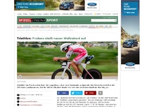 Bild zum Artikel: Triathlon: Frodeno stellt neuen Weltrekord auf