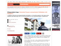 Bild zum Artikel: Chippendale-Cops: Feiernde Frauen verwechseln Polizisten mit Strippern