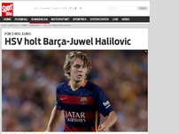 Bild zum Artikel: HSV holt Barça-Juwel Halilovic