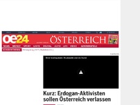 Bild zum Artikel: Kurz: Erdogan-Anhänger sollen Österreich verlassen