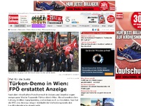 Bild zum Artikel: Türken-Demo in Wien: FPÖ erstattet Anzeige
