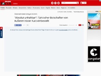 Bild zum Artikel: Österreich bietet Erdogan die Stirn - 'Absolut unhaltbar': Türkischer Botschafter von Außenminister Kurz einbestellt