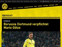 Bild zum Artikel: Borussia Dortmund verpflichtet Mario Götze