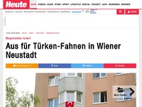 Bild zum Artikel: Bürgermeister fordert: Aus für Türken-Fahnen in Wiener Neustadt