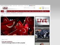 Bild zum Artikel: Polizei plant Großensatz: 15.000 zu Erdogan-Demo in Köln erwartet