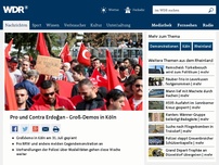 Bild zum Artikel: 15.000 Erdogan-Anhänger wollen nach Köln kommen