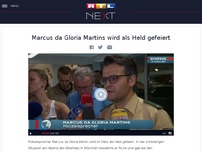 Bild zum Artikel: Marcus da Gloria Martins wird als Held gefeiert
