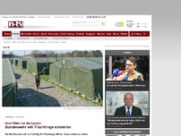 Bild zum Artikel: Neue Pläne von der Leyens: Bundeswehr will Flüchtlinge einstellen