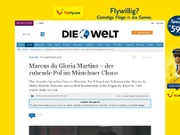 Bild zum Artikel: Marcus da Gloria Martins: Münchens Polizeisprecher war der Ruhepol im Chaos