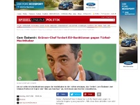 Bild zum Artikel: Cem Özdemir: Grünen-Chef fordert EU-Sanktionen gegen Türkei-Machthaber