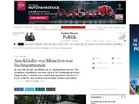 Bild zum Artikel: F.A.Z. exklusiv: Amokläufer von München war Rechtsextremist
