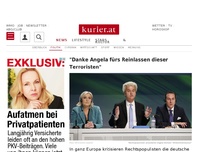 Bild zum Artikel: 'Danke Angela fürs Reinlassen dieser Terroristen'