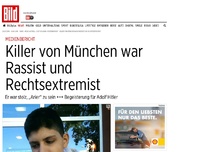 Bild zum Artikel: Amok-Killer von München - Täter Ali David S. war Rechtsextremist und Rassist