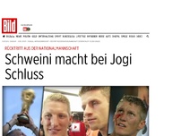 Bild zum Artikel: Kapitän tritt zurück - Schweini macht bei Jogi Schluss