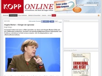 Bild zum Artikel: Angela Merkel ‒ Königin der Ignoranz (Deutschland)