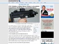 Bild zum Artikel: CDU-Politiker schlägt Alarm: Polizei verheimlicht ausgehobene Waffenlager von Dschihadisten