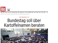 Bild zum Artikel: Nichts Besseres zu tun? - Bundestag soll über Kartoffelnamen beraten