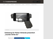 Bild zum Artikel: Entlastung für Polizei: Nintendo präsentiert „Counter-Strike Go“