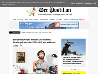 Bild zum Artikel: Bombenbauender Terrorist erleichtert: Razzia galt nur der Kiffer-WG von nebenan