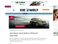 Bild zum Artikel: Amoklauf in München: Anwohner nach Balkon-Wutrede wegen Beleidigung angezeigt