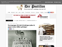 Bild zum Artikel: Terrorgruppe VfL hält 22-jährigen Julian D. gegen seinen Willen gefangen