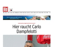 Bild zum Artikel: Neuer Bayern-Trainer - Hier entspannt Carlo Dampfelotti