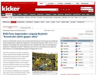 Bild zum Artikel: BVB-Fans begründen Leipzig-Boykott: 'Konstrukt steht gegen alles'