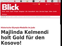 Bild zum Artikel: Historische Olympia-Medaille im Judo: Majlinda Kelmendi holt Gold für den Kosovo!