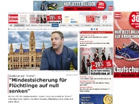 Bild zum Artikel: 'Mindestsicherung für Asylwerber auf null senken'