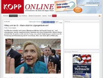 Bild zum Artikel: Hillary und der IS – Wann stürzt ihr Lügengebäude ein? (Enthüllungen)