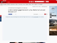 Bild zum Artikel: FDP-Chef kritisiert Flüchtlingspolitik und Türkei-Deal - Lindner wettert gegen Kanzlerin: „Frau Merkel lullt uns seit Monaten ein“