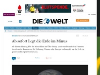 Bild zum Artikel: Ressourcenverbrauch: Ab sofort liegt die Erde im Minus