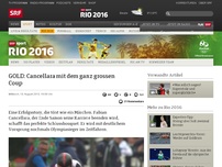 Bild zum Artikel: GOLD: Cancellara mit dem ganz grossen Coup