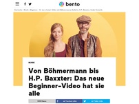 Bild zum Artikel: Das neue Beginner-Video mit Jan Böhmermann und H.P. Baxxter