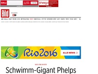 Bild zum Artikel: Nach 2168 Jahren! - Schwimm-Gigant Phelps knackt Uralt-Rekord