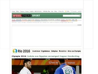 Bild zum Artikel: Olympia 2016: Judoka aus Ägypten verweigert Gegner Handschlag