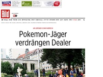 Bild zum Artikel: Leipziger Schwanenteich - Pokemon-Jäger verdrängen Dealer