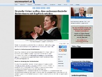 Bild zum Artikel: Deutsche Grüne wollen, dass mohammedanische Richterinnen mit Kopftuch urteilen