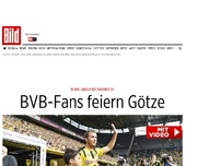 Bild zum Artikel: 30 000 jubeln - BVB-Fans feiern Götze