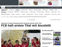 Bild zum Artikel: Cooler FCB gewinnt hitzigen Supercup