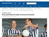 Bild zum Artikel: Russ nach Krebs-OP wieder im Kreise der Eintracht