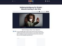 Bild zum Artikel: Selbstverteidigung für Kinder: Abwehrtraining in der Kita