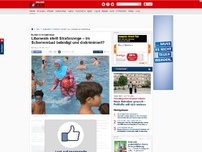 Bild zum Artikel: Vorfall in Brandenburg  - Wegen Burkini im Schwimmbad beleidigt und diskriminiert? Libanesin stellt Strafanzeige
